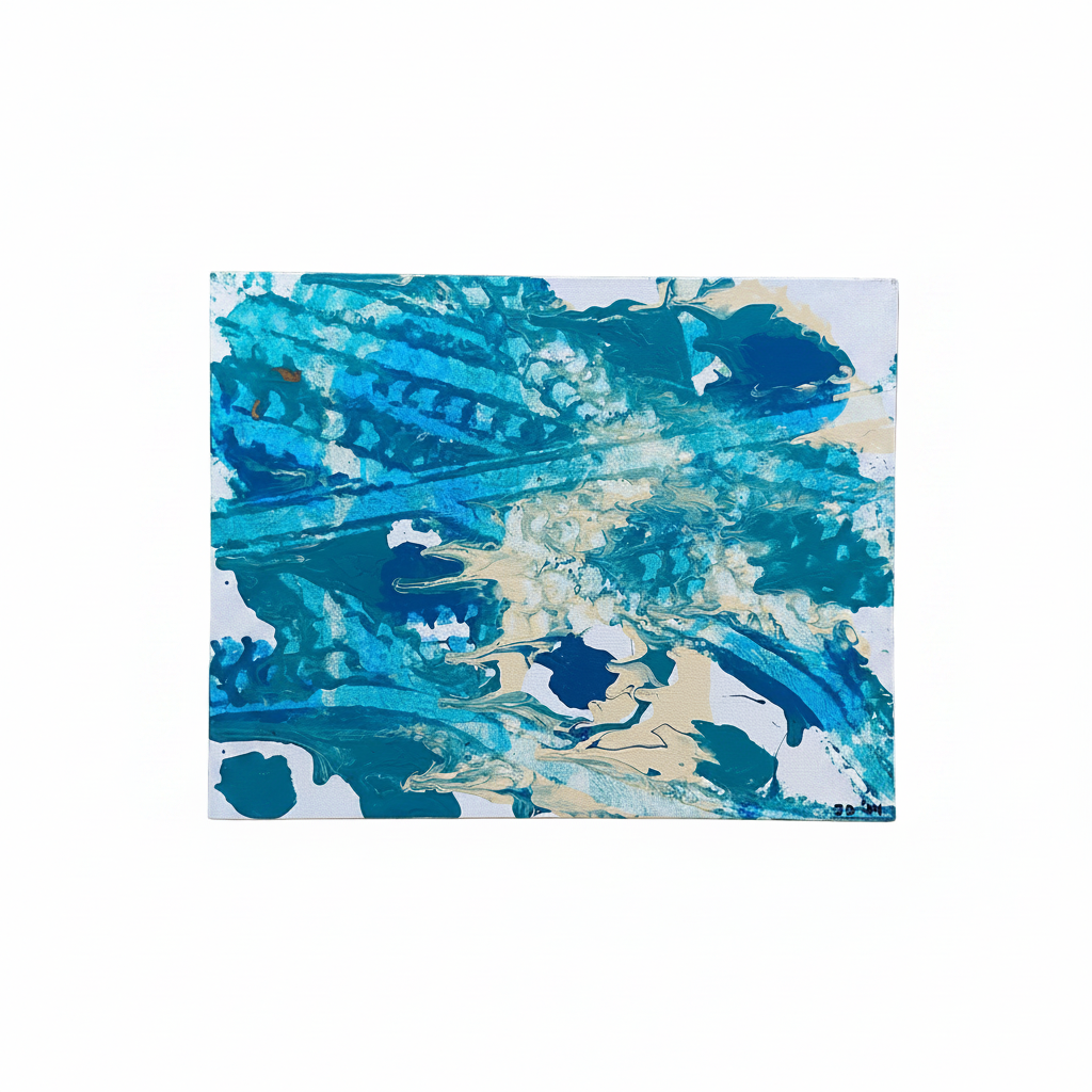 Polar - original abstract painting by Jonah Dillon