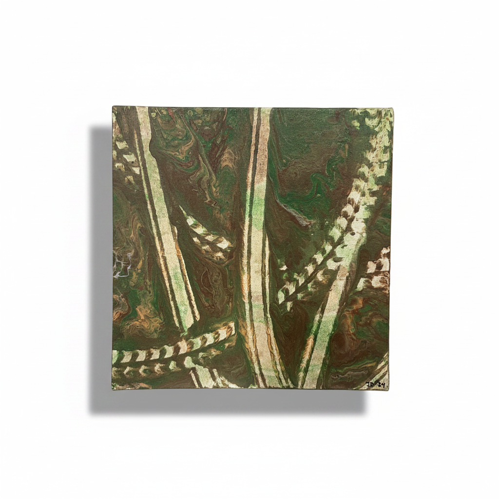 Trent - original abstract painting by Jonah Dillon