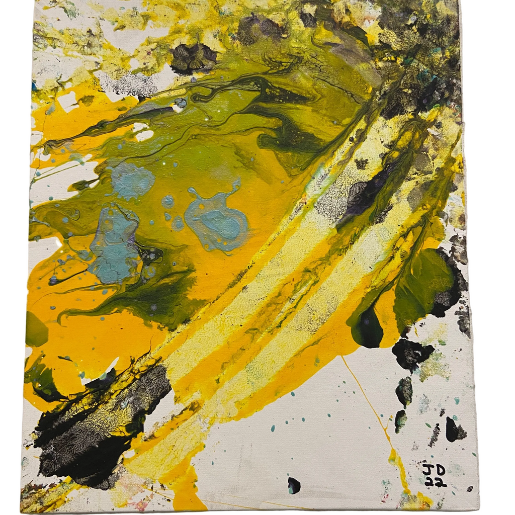 Ectoplasm - original abstract painting by Jonah Dillon