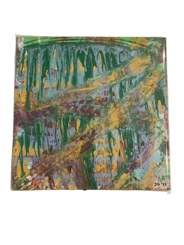 Lost in the Woods - original abstract painting by Jonah Dillon