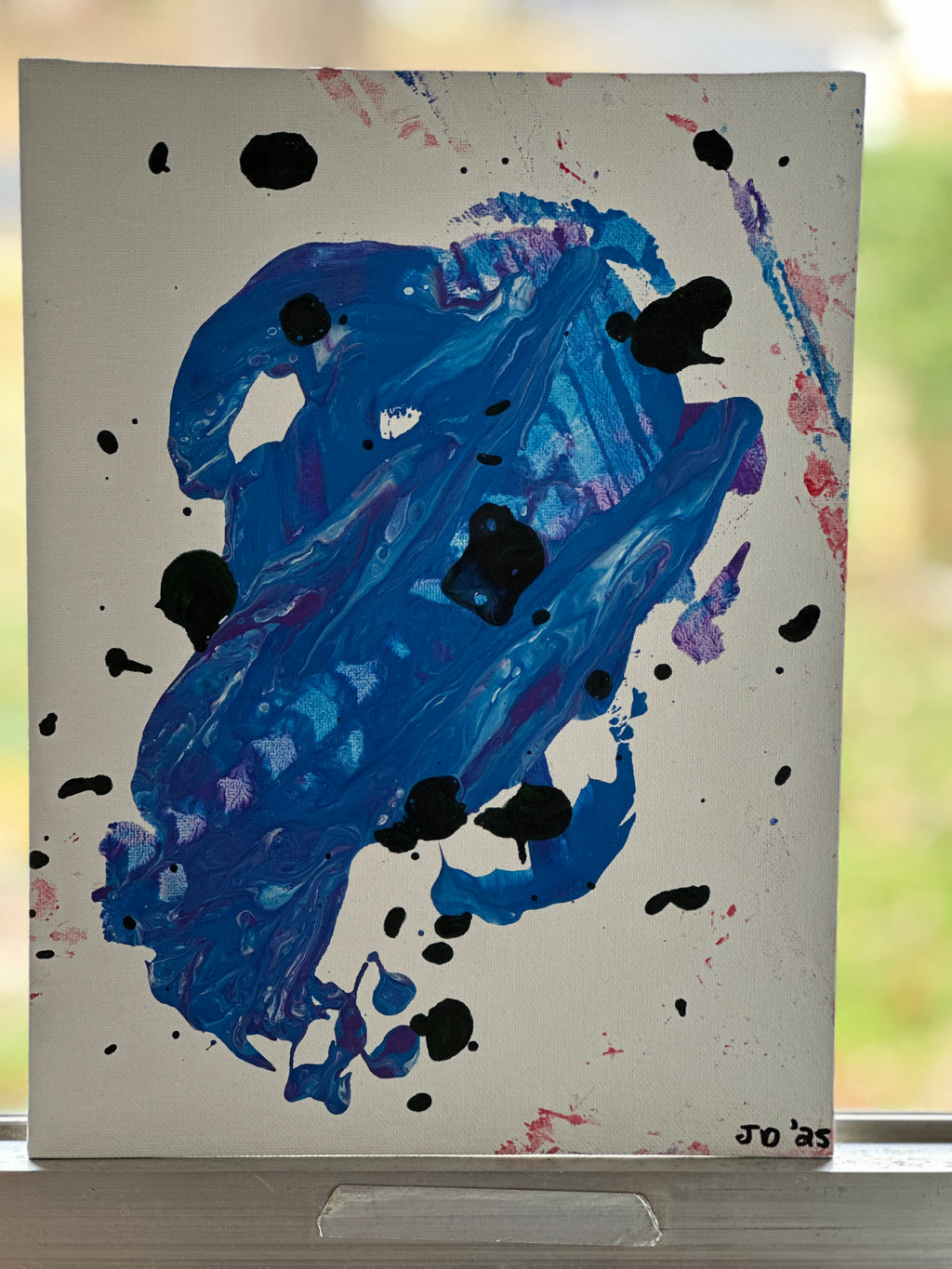Cranium - original abstract painting by Jonah Dillon