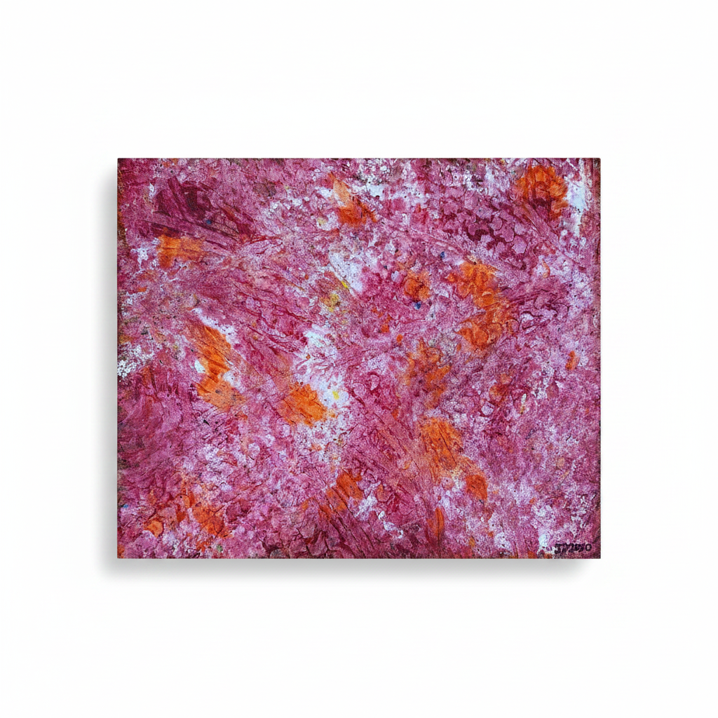 Warm Current - original abstract painting by Jonah Dillon