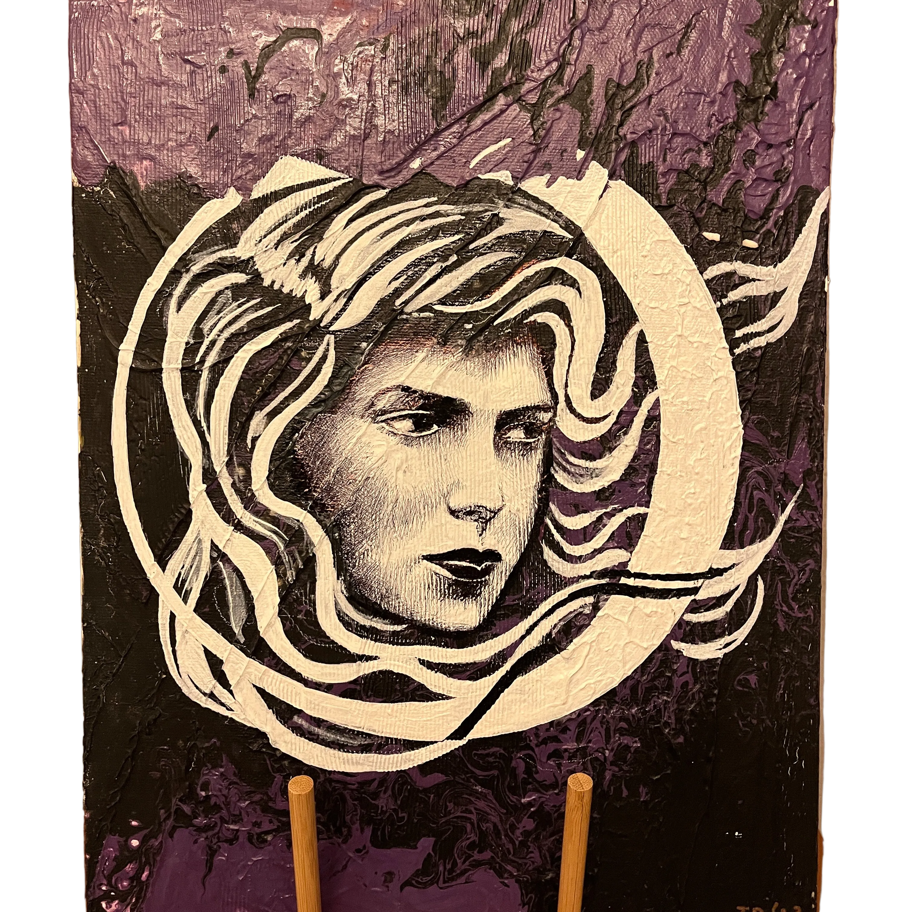 Witching Hour - collaborative original painting by Jonah Dillon