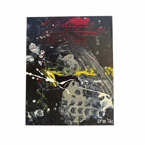 Again #2 - original abstract painting by Jonah Dillon