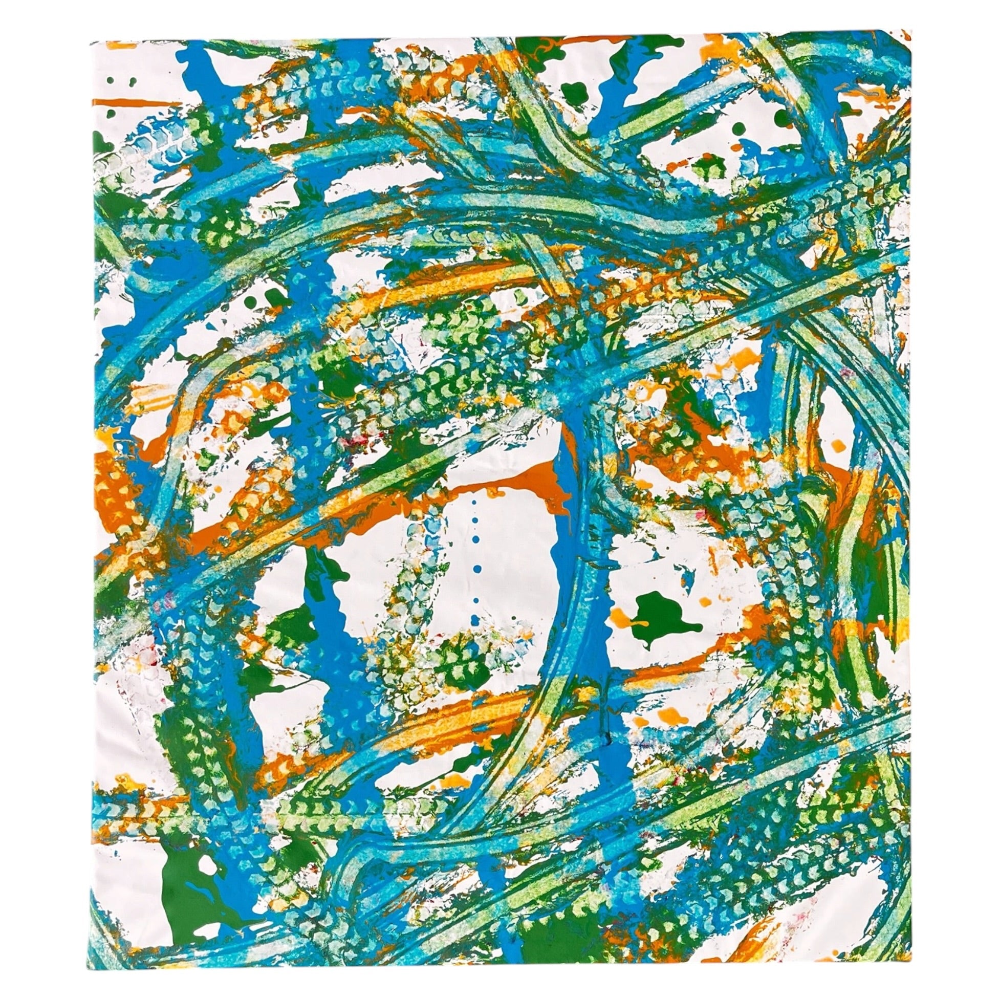 Woven - original abstract painting by Jonah Dillon