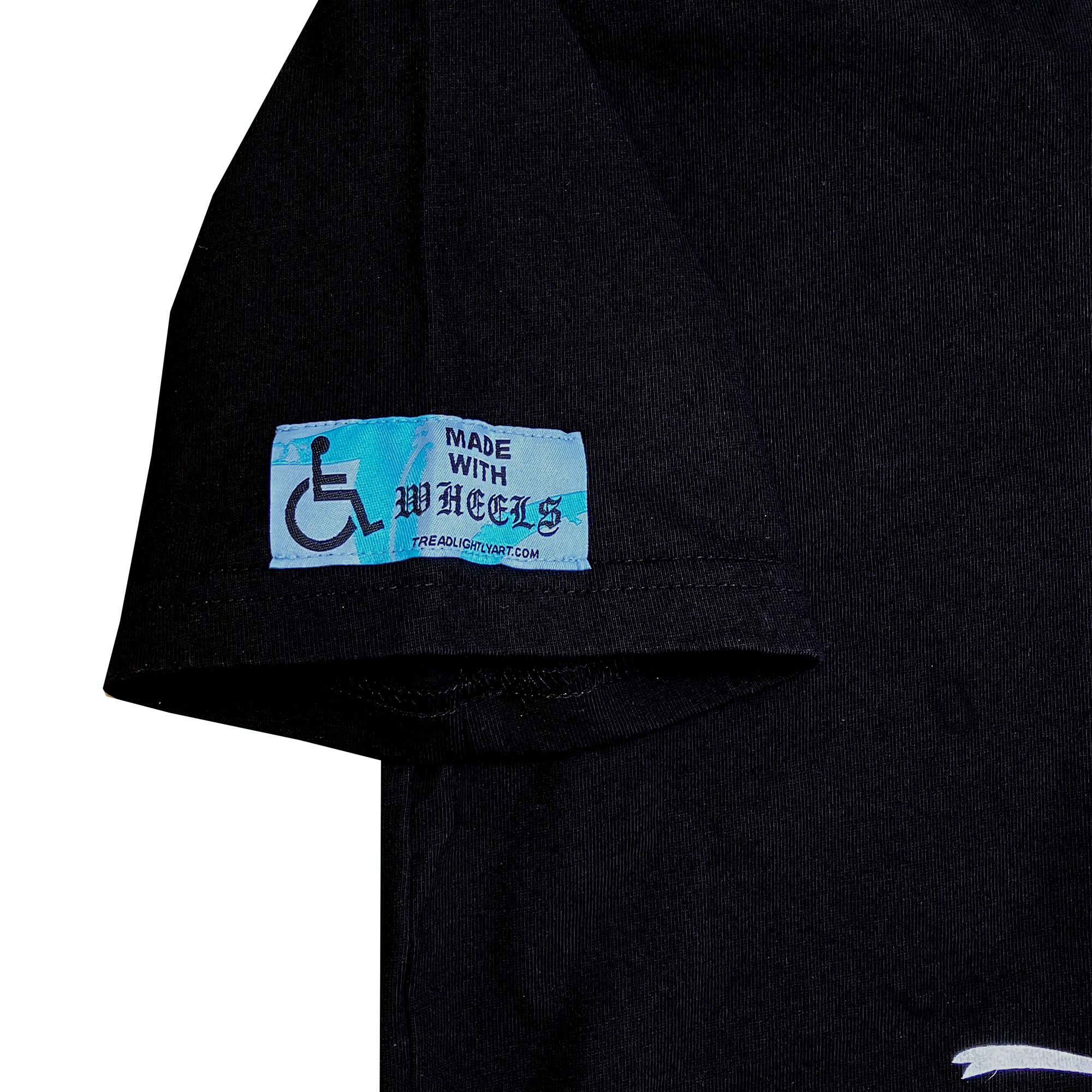 Tread lightly snake T-shirt(black) image 2