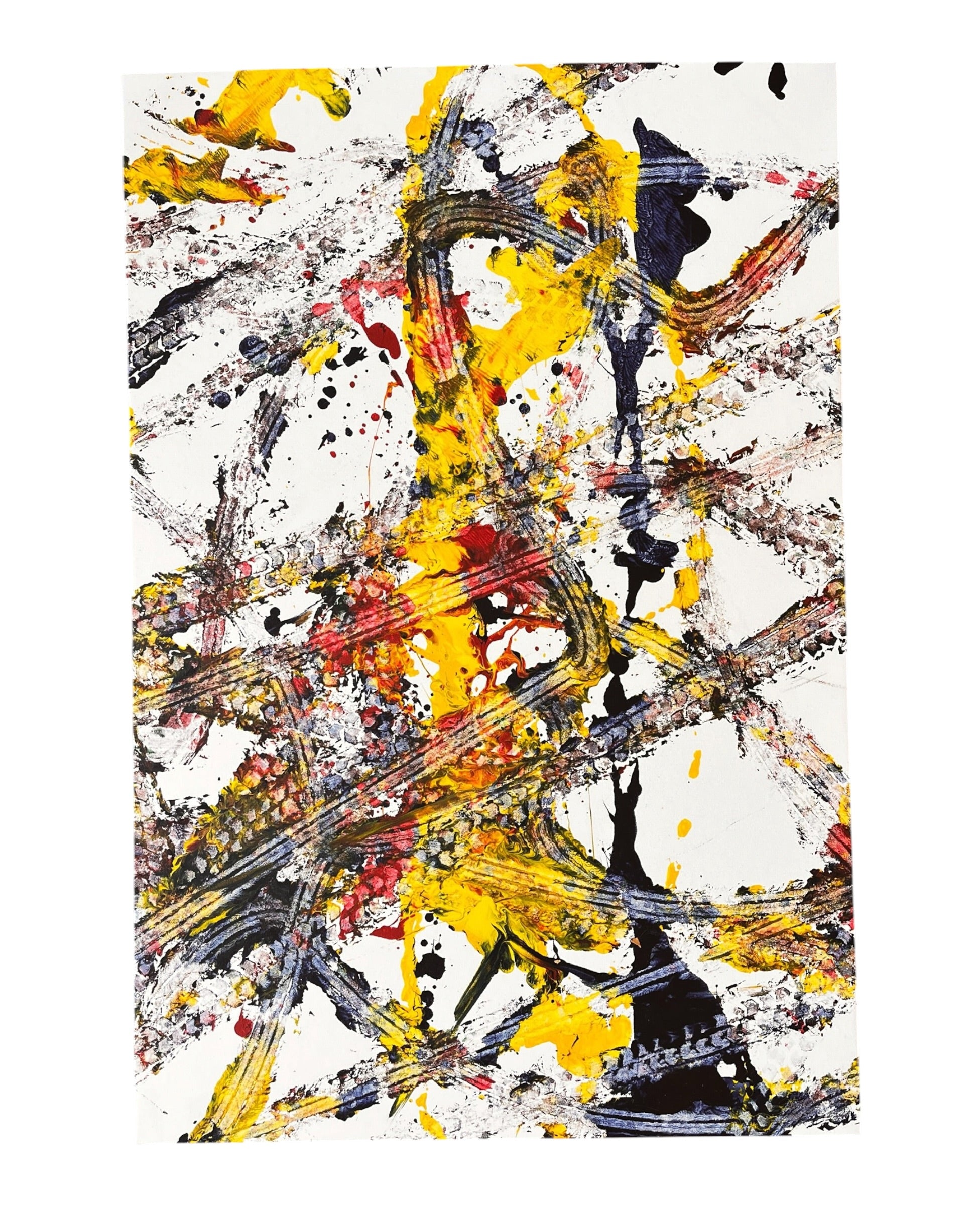 Static Charge - original abstract painting by Jonah Dillon