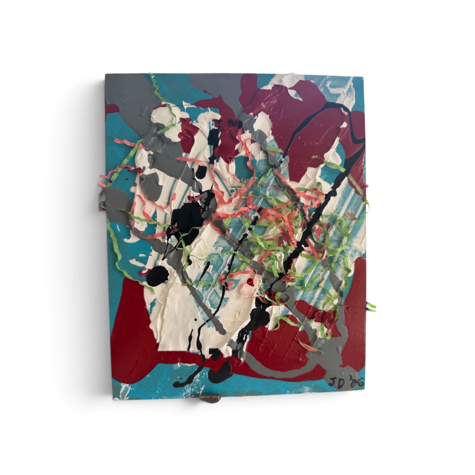 Feel the tread #2 - original painting on wood panel by Jonah Dillon