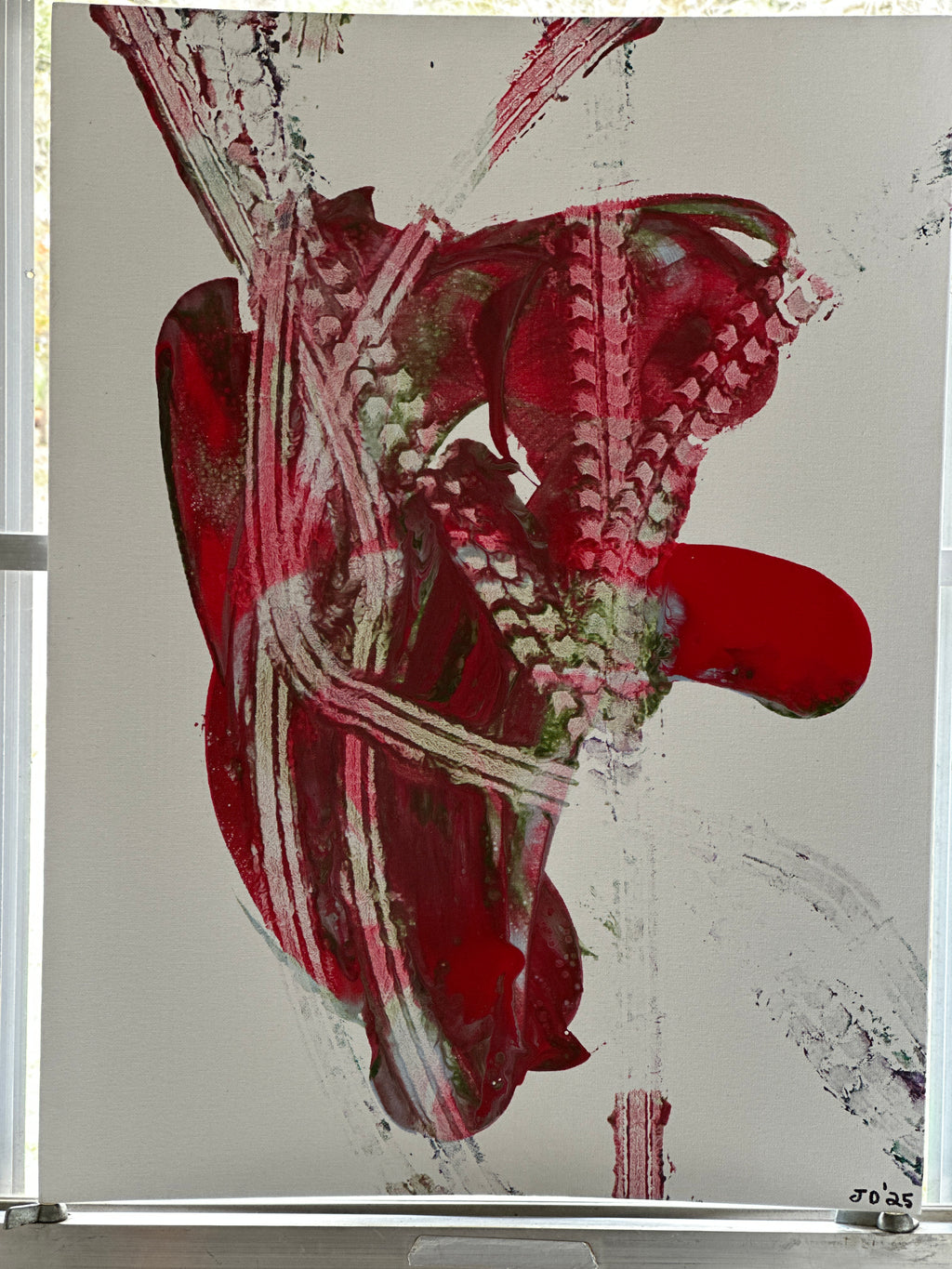 Aortic - original abstract painting by Jonah Dillon