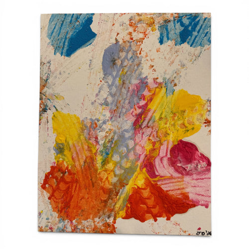 Be happy - original abstract painting by Jonah Dillon