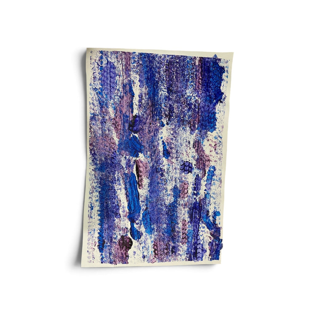 Purple and Blue Tread