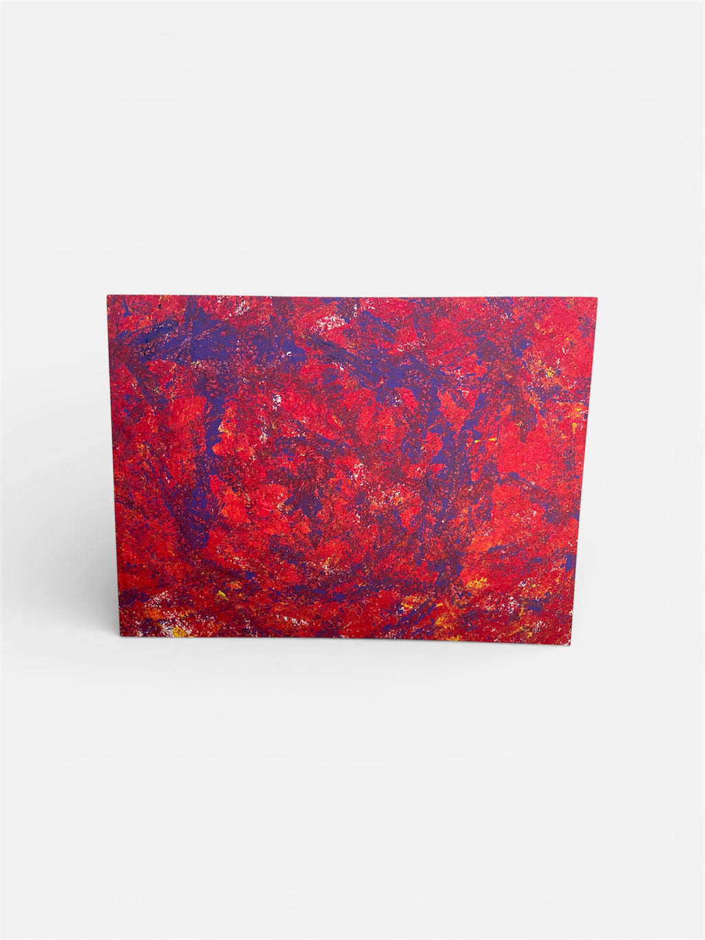 Purple Tornado on Red