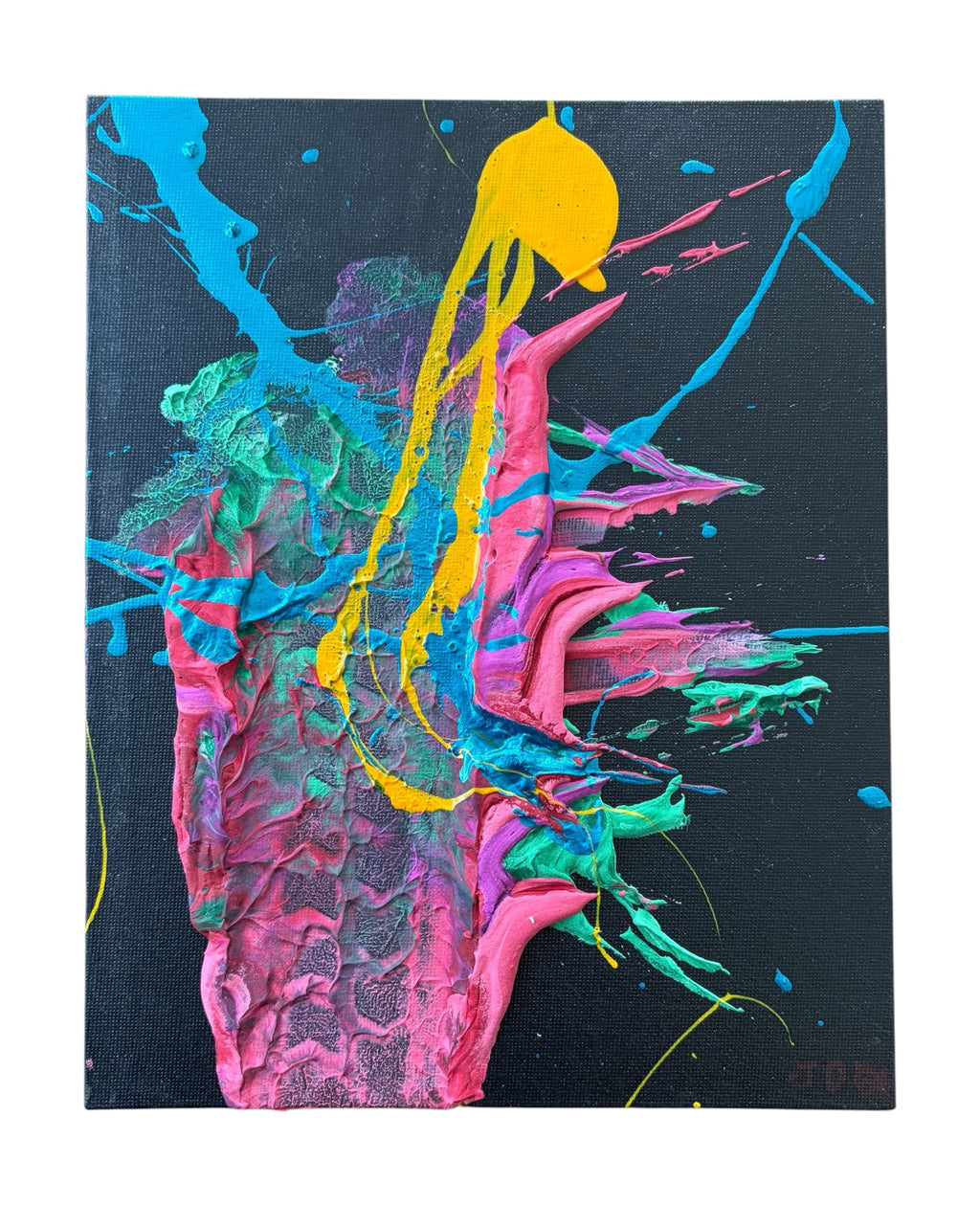 Luminous 2 - original abstract painting by Jonah Dillon