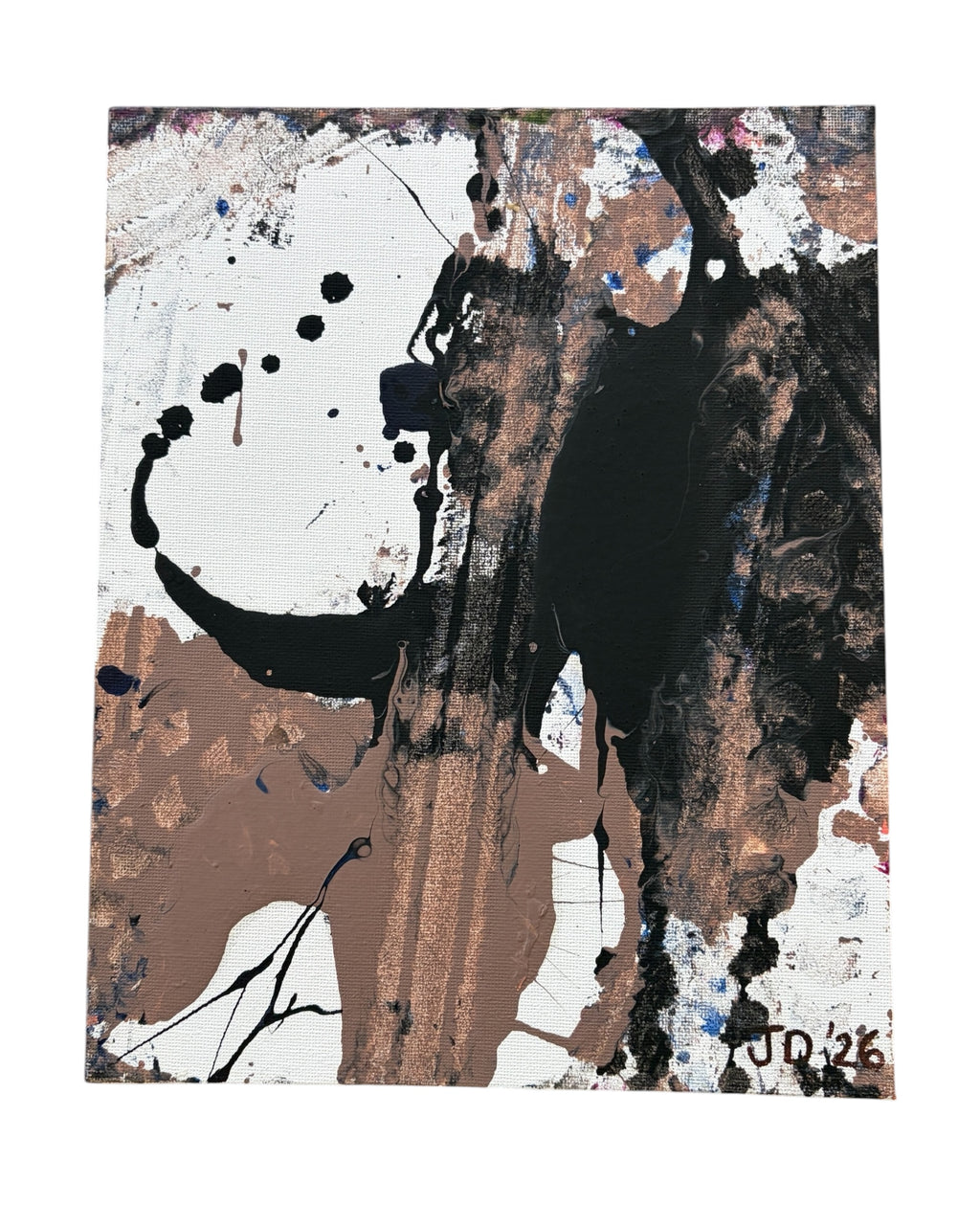 Mammoth - original abstract painting by Jonah Dillon
