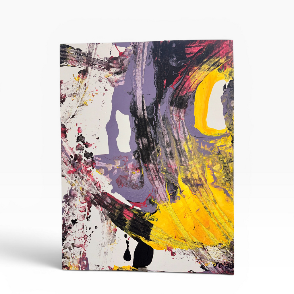 Wave of Time - original abstract painting by Jonah Dillon