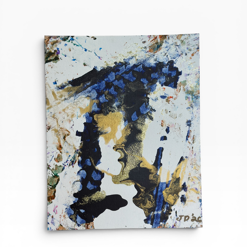 Royal Pi - original abstract painting by Jonah Dillon