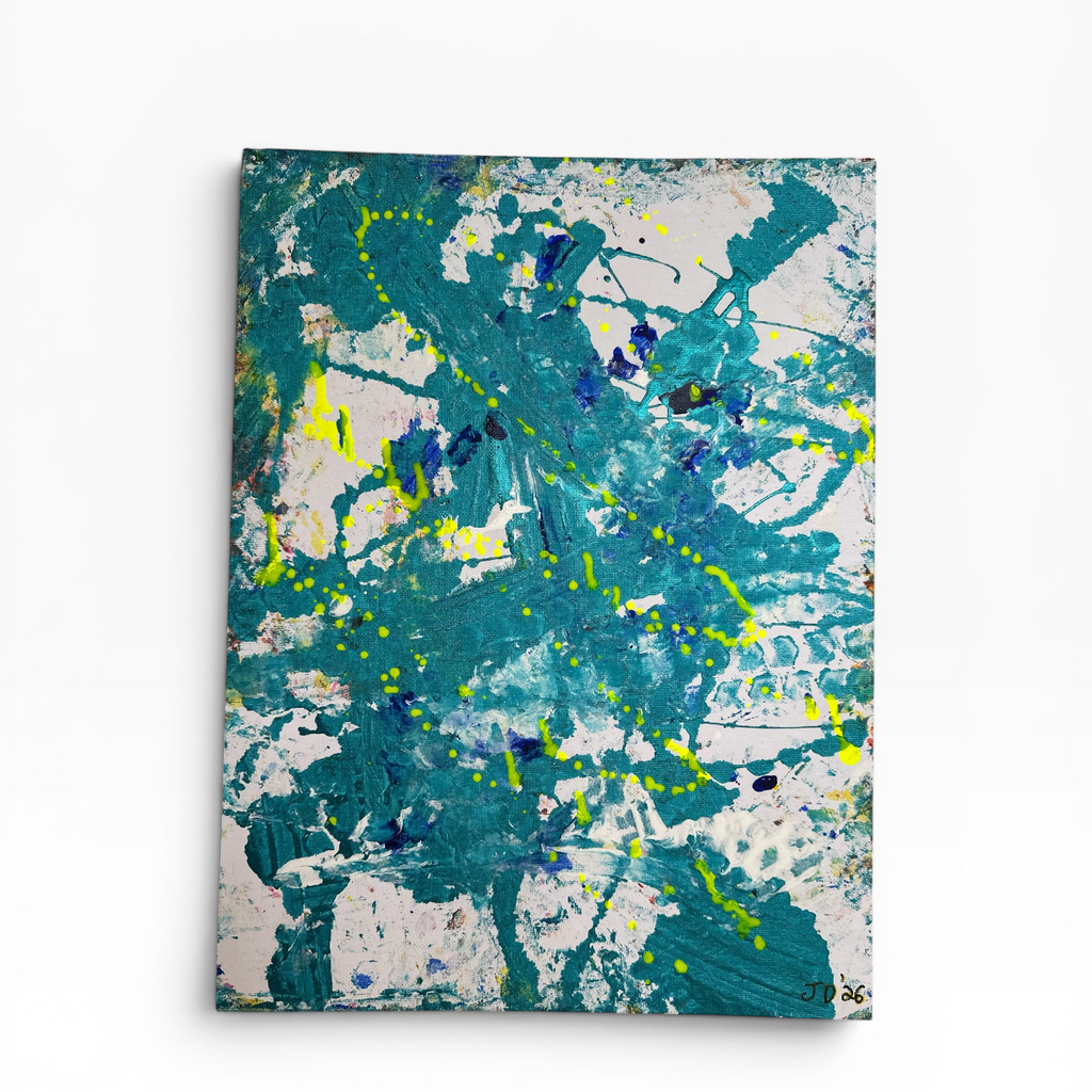 Terebellid - original abstract painting by Jonah Dillon