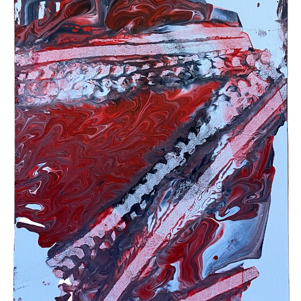 Javelin - original abstract painting by Jonah Dillon