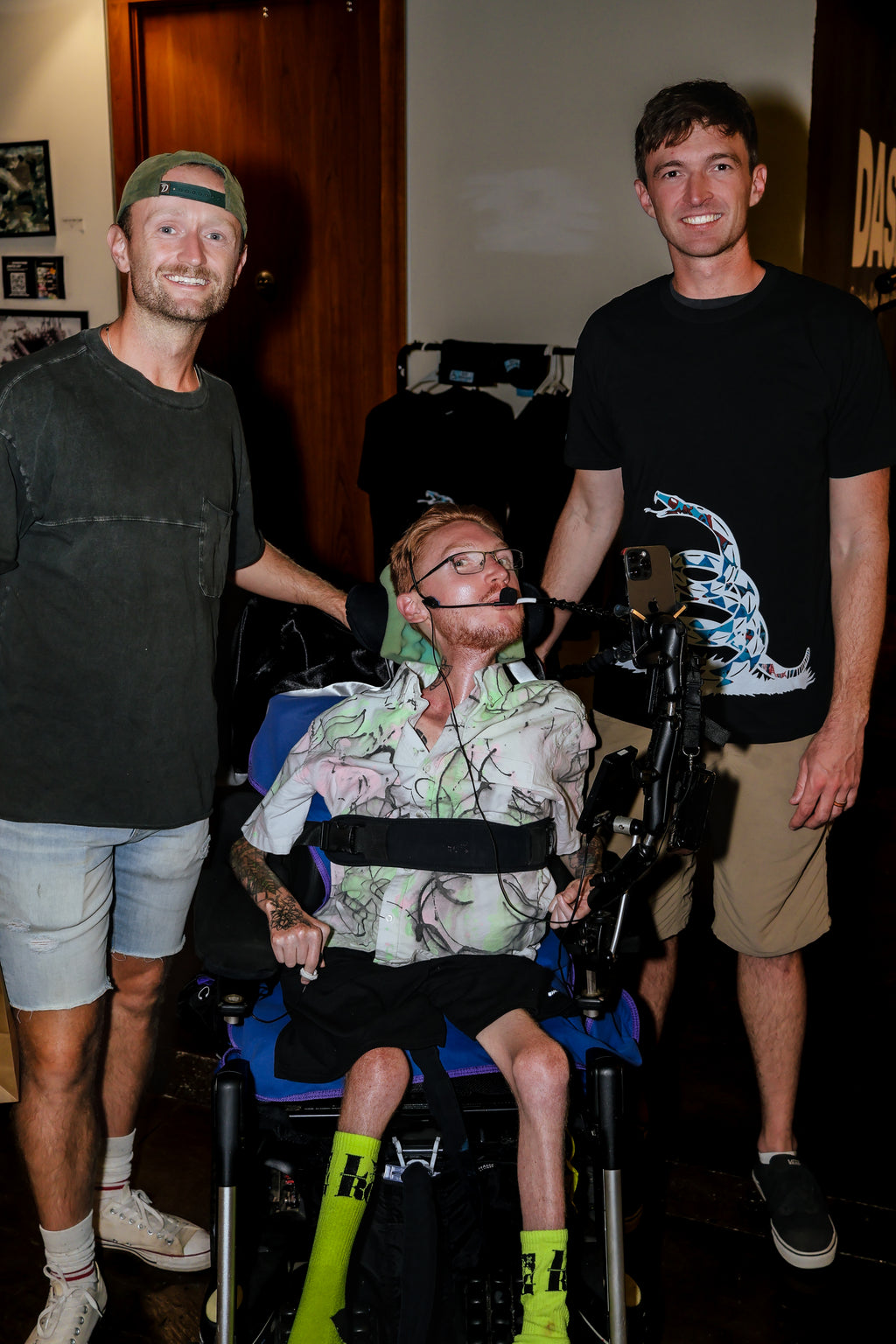 Tread lightly snake T-shirt(black) image 7