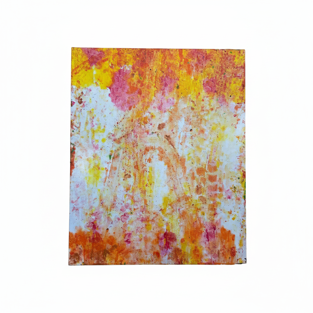 Fire! - original abstract painting by Jonah Dillon